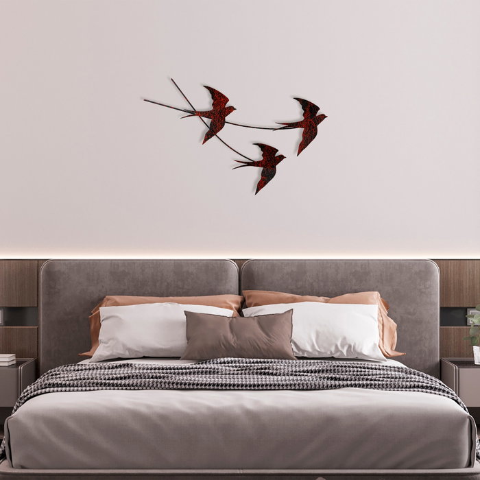 Wallity Wallow Accesorio de Pared de Metal Decorativo Multicolor